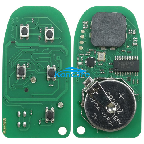 for Chrysler keyless remote key with 434mhz with PCF7945A/ HITAG2 / 46 chip use for 2014-2018 DODGE RAM 433mhz ASK FCC ID: GQ4-54T OE:68141580AE/AC/AF/AG/AB