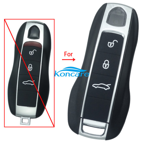 For Porsche 3 button Modified remote key