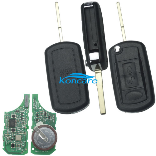 For Landrove 3 button remote key with 434mhz used for Discovery III with with PCF7941 chip Original PCB with aftermarket shell