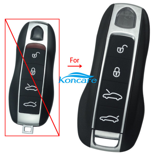 For Porsche 4 button Modified remote key