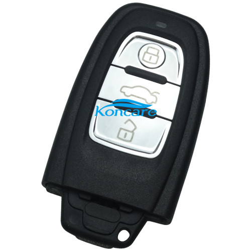 For Audi 3 button remote key shell with blade with RS badge