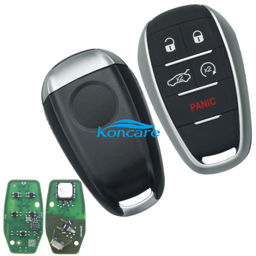 For OEM ALFA ROMEO GIULIA keyless 4+1 button remote PCB +aftermarket shell 434mhz