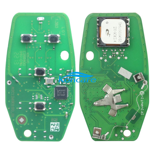 2018-2021 For Jeep Wrangler / 2+1 Button Smart Flip Key 433.92MHz ASK PCF7939M / HITAG AES / 4A CHIP PN: 68416782AA / FCC ID: OHT1130261