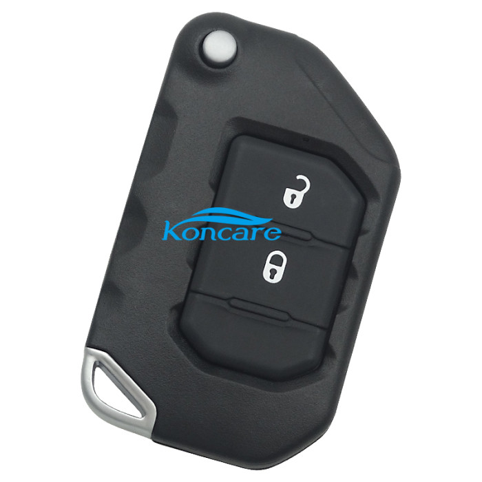 2021 For Jeep Wrangler Gladiator 2 Button Smart Flip Key Remote 433.92MHz ASK PCF7939M / HITAG AES / 4A CHIP PN: 68416786AB / FCC ID: OHT1130261