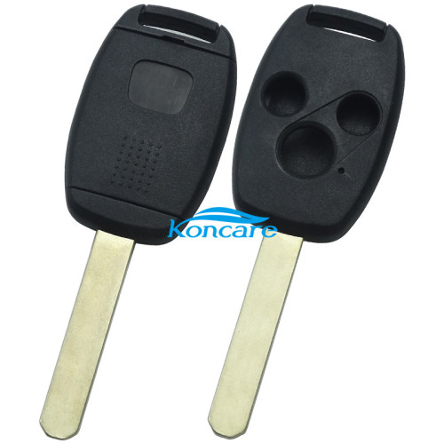 For Honda upgrade 3 buttons remote key shell have logo （Without chip slot place)