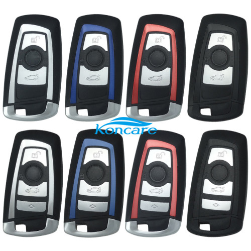 For BMW CAS4 3 button keyless remote key 7946P/7953 Hitag pro chip with 315mhz/434mhz/868mhz