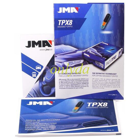 JMA TPX8 package with Software for JMA TPX8 Pro、TPX8 CRYPTO COPY Video
