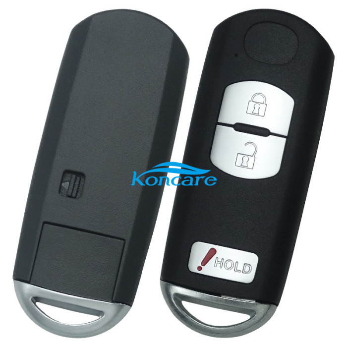 Mazda 2+1 button remote key blank