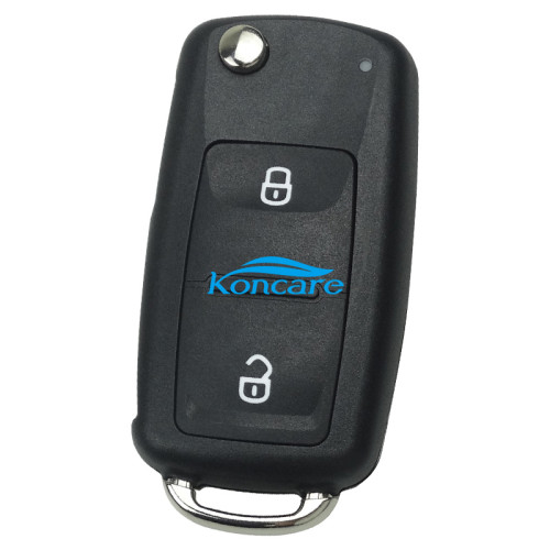 For VW Sagitar,polo, golf 2 button remote key with model Number 5KO-959-753AB/AD with 434mhz 48 chip original PCB+aftermarket shell