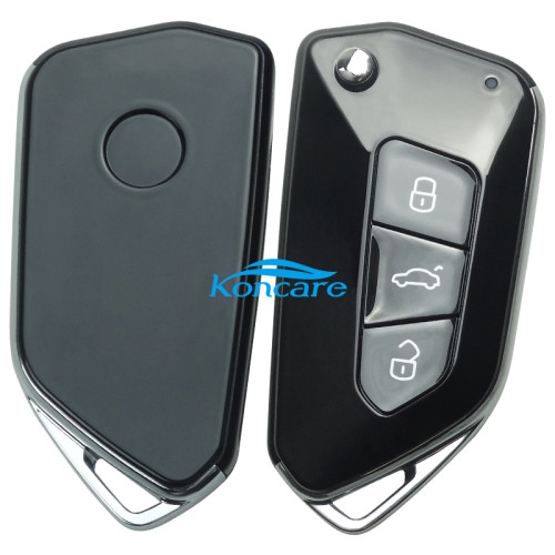 Fo VW 3 button modified remote key blank