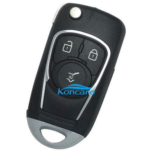 For chevrolet modified 3 button key blank