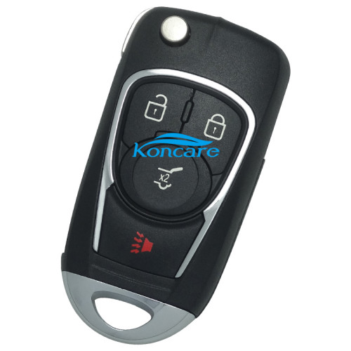 For chevrolet modified 3+1 button key blank