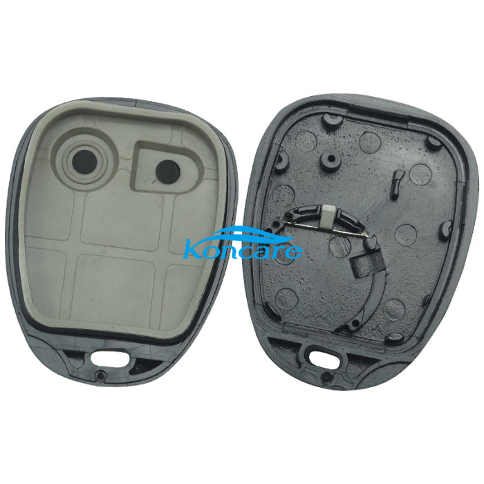 For GM 2 Button key blank with battery part