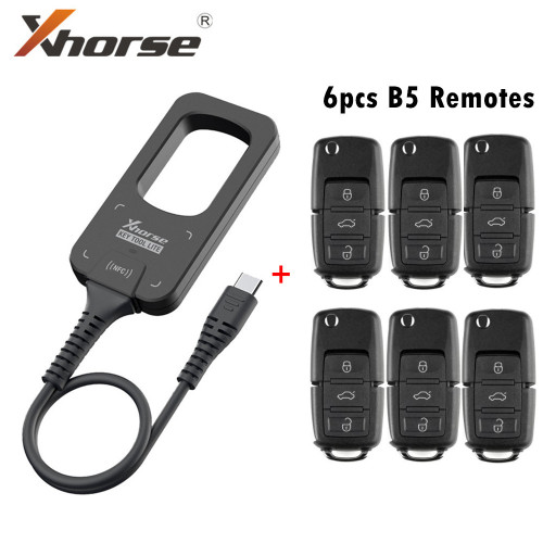 Xhorse VVDI Xhorse Bee Key Tool Lite and Gift 6pcs XKB501EN Wired Remotes
