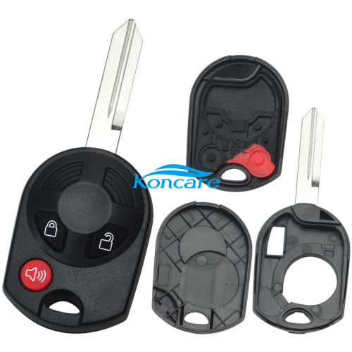 For Ford 2+1 button remote key shell