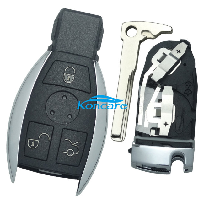For Benz 3 button key shell