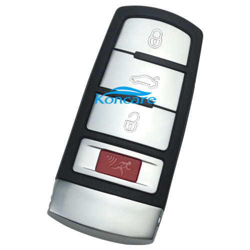 For VW keyless 3+1 button remote key with ID48 chip-315mhz