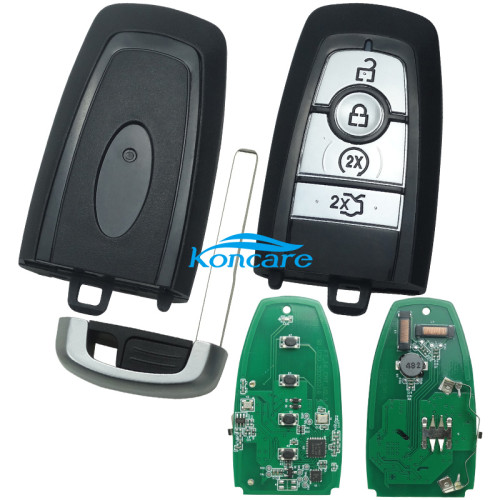 For 4 button keyless remote key with 315mhz HS7T-15K601-CB A2C93142400 Ford F-Series 2015-2017