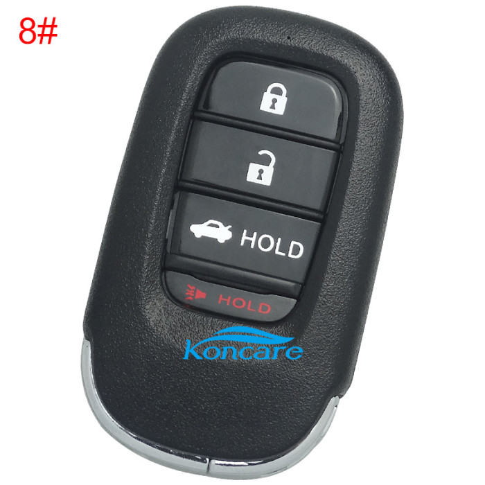 2022 New Honda 11th Generation Civic key shell