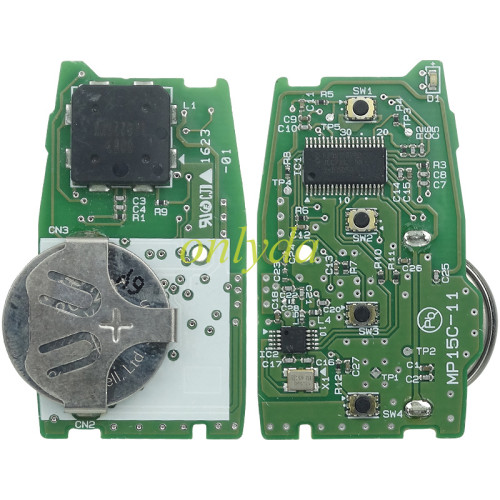 Original for Kia 4 button remote key with 433mhz with HITAG3 chip F2951X0700 PN:G5000