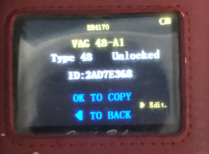Aftermarket ID48 CAN Transponder for VW encrypted (TP23)