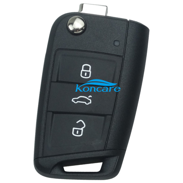 original for VW 3 button remote key with Hitag PRO VAG(MQB 49) 434mhz FCCID: 5CC 959 752 unkeyless CMIIT ID 2016dj3959