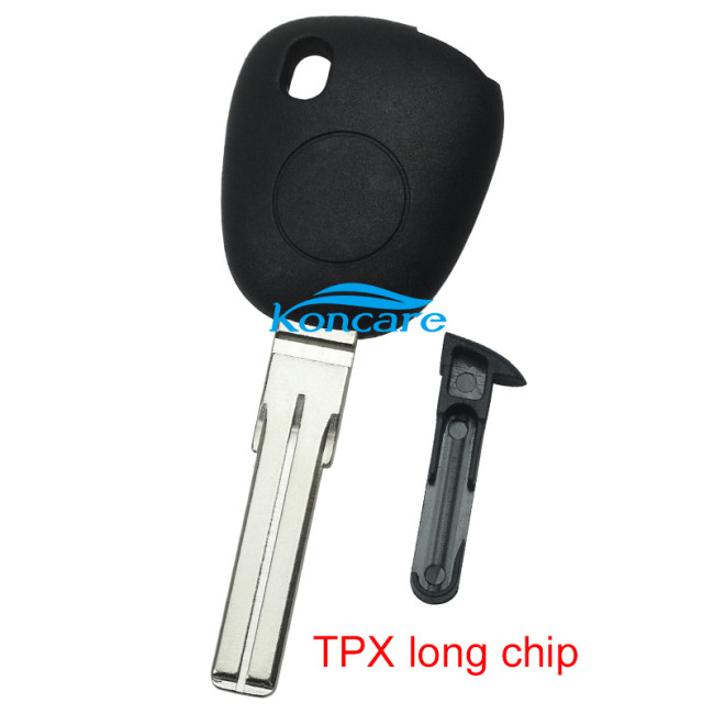 For SAAB transponder key shell(can put TPX long chip）