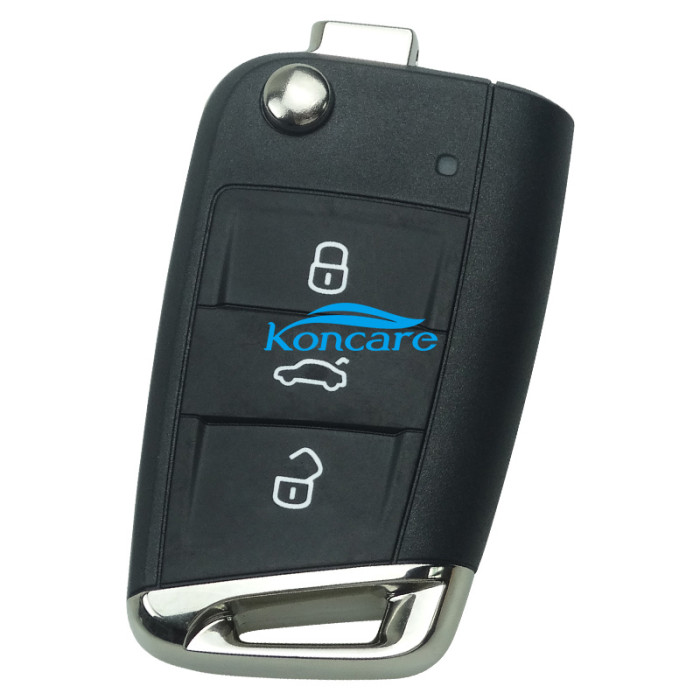 original for VW 3 button remote key with Hitag PRO VAG(MQB 49) 434mhz FCCID: 5CC 959 752 B unkeyless CMIIT ID 2016dj3959