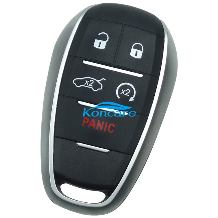 made in China For 2017 - 2020 Alfa Romeo Giulia Stelvio Smart key 5 button FCC ID: KR5ALFA434 433MHz P/N: 6EP44LXHA. 6WN70LXHAA/ 4A chip