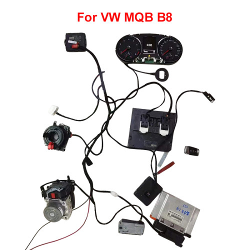 VAG MQB for VW Passat B8 Test Platform Key Coil ABS ECM BCM J519 J527 Steering Column Switch Module Adatpers