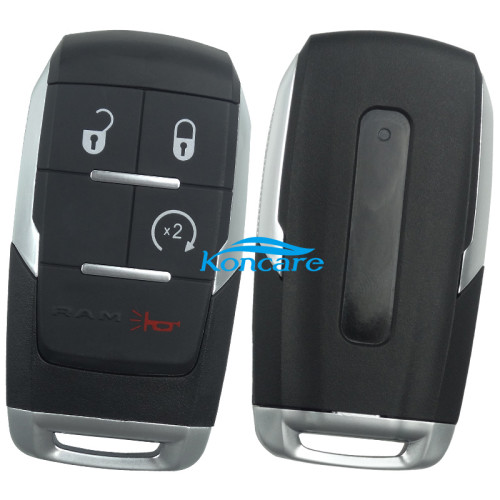 For Chrysler 3+1 button key shell with key blade without light