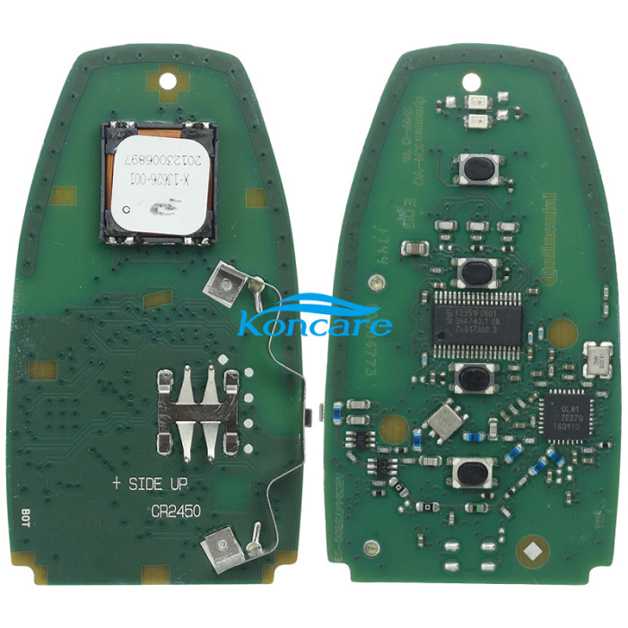 OEM Smart Key For lincoln Buttons:4 Frequency:868MHz Transponder:HITAG PRO Part No: HS7T-15K601-DD/ Keyless GO / Automatic start IC: A2C9314210200