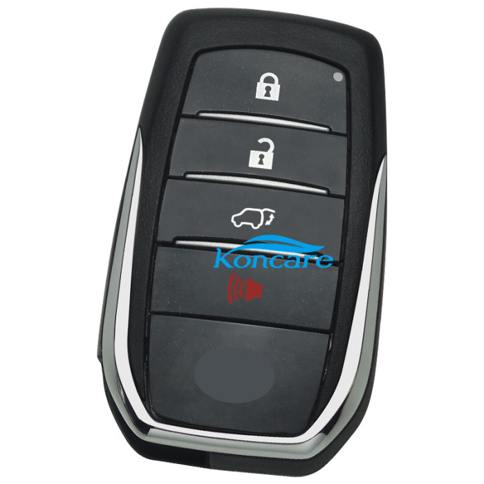 For Toyota SW4 original 3+1 button remote key with 312-314mhz