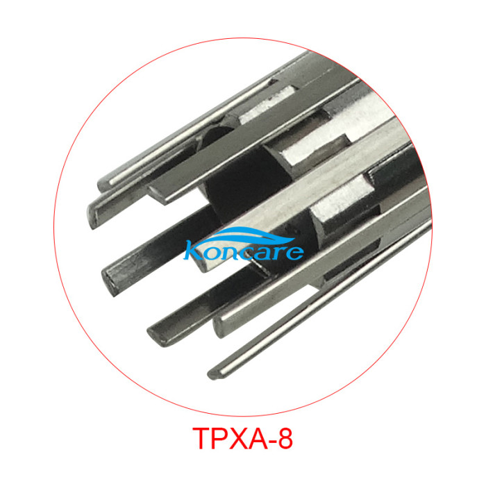 Tubular locksmith tools 8pins lock pick opener key tubular machines,please choose the size