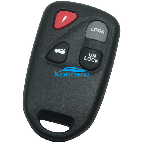 For Mazda 5 3+1 button remote key with 313.8MHZ KPU41805