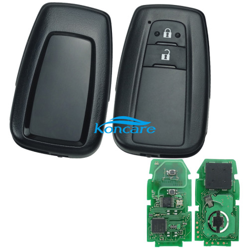 Original for toyota C-HR 2 button remote key with 312/314MHZ