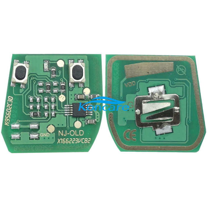 REMOTE CONTROL MITSUBISHI AFTERMARKET FREQUENCY 433MHz PCF7936 ID46, THE REMOTE MUST BE PROGRAMMED IN MANUAL MODE