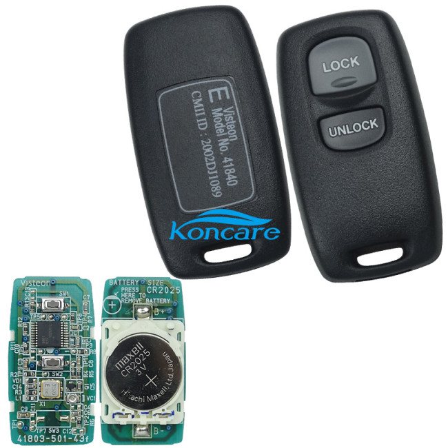For Mazda 6 series button remote with 315mhz before 2008 year