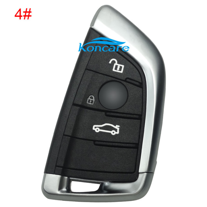 For BMW X5 keyless 4button remote key with PCF7953P chip-434mhz FSK 5AF 011926-11 BMW 9337242-01 CMIIT ID:2013DJ5983 ANATEL 1277-13-2856- CCAI13LP1140T1 FCCID:NBGIDGNG1