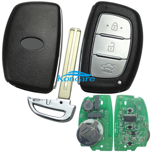 Original for Hyundai 3 button remote key with 433mhz with PCF7945/7953(HITAG2) chip PN:F7953AC1500