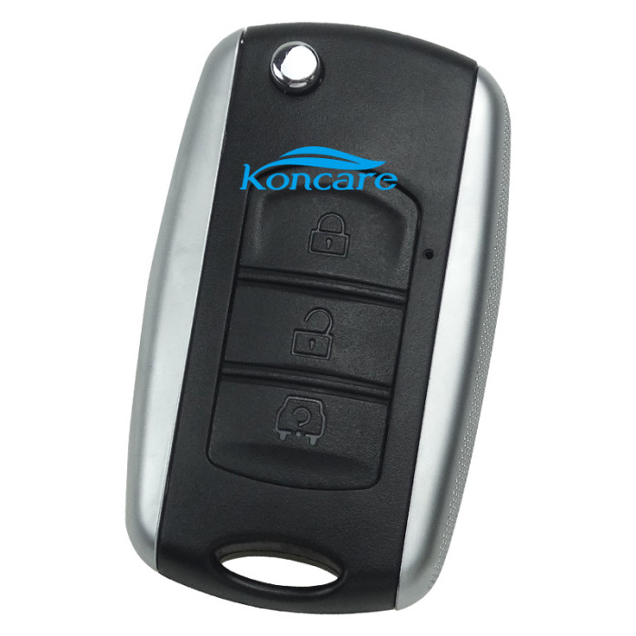 For Dongfeng 3 button keyless remote key blank