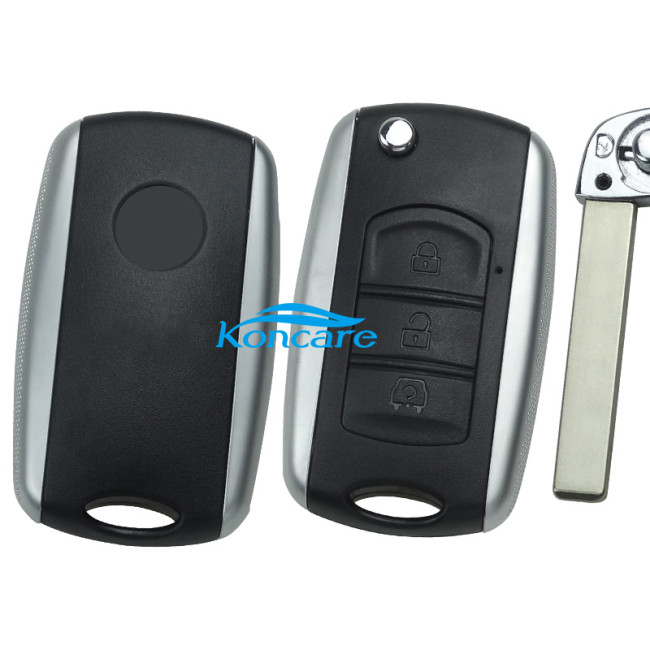 For Dongfeng 3 button keyless remote key blank