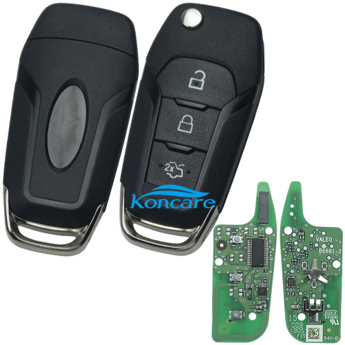 For Ford ESCORT 3B remote Hitag Pro chip-434mhz HU101 blade
