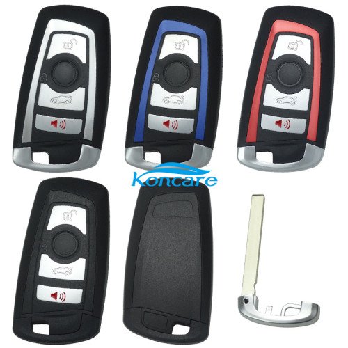 For BMW 3+1 button remote key blank (pls choose color)
