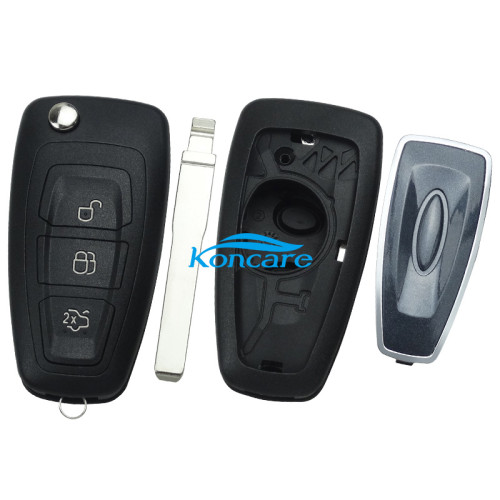 For Ford focus flip 3 button remote key blank