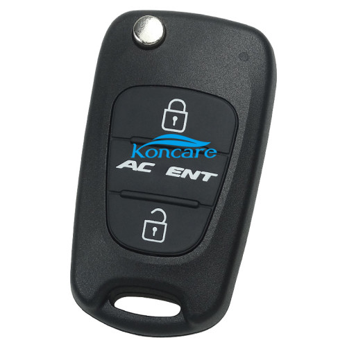 For hyun accent 3 button remote key blank