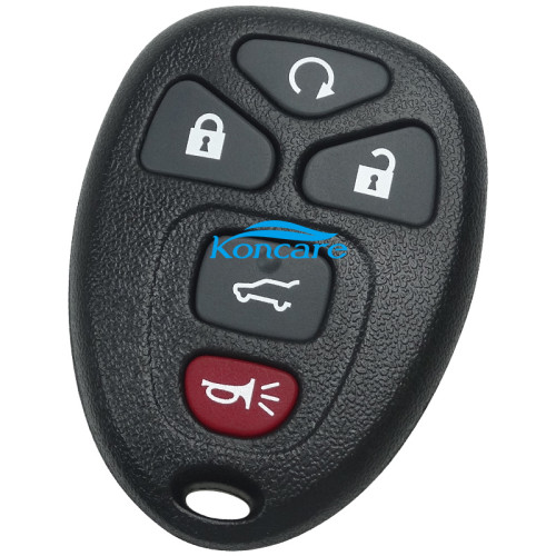 For GM 4+1 Button remote key with FCCID OUC60270-433mhz (GM # 15913421 , 15913420 , 20869057 15857840 5913427)