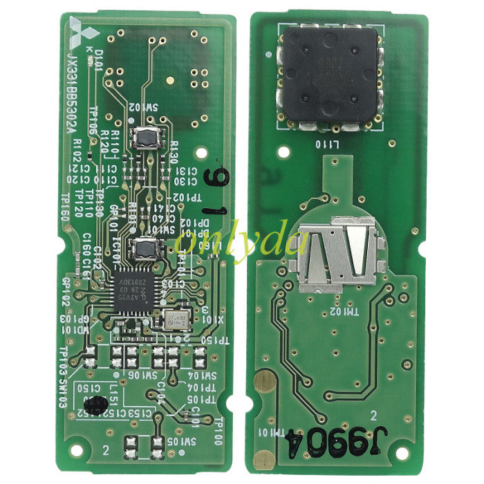 Original 2018+Mazda 2 button keyless Smart remote key with 434mhz with HITAG pro ID49 chip for Axela Aterza CX4 CX5 Model: SKE13E-02