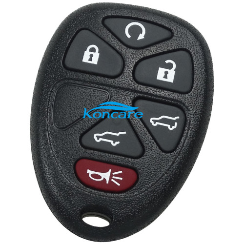 For GM 5+1 Button remote key shell with battery part