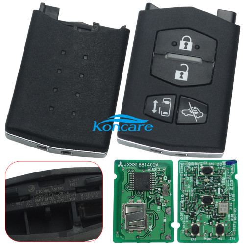 OEM Mazda 4 BUTTON MITSUBISHI ELECTROIC with Side slide door button FCC ID : BGBX1T478SKE12501 315MHz MODEL: SKE125-01 (Pls choose button )